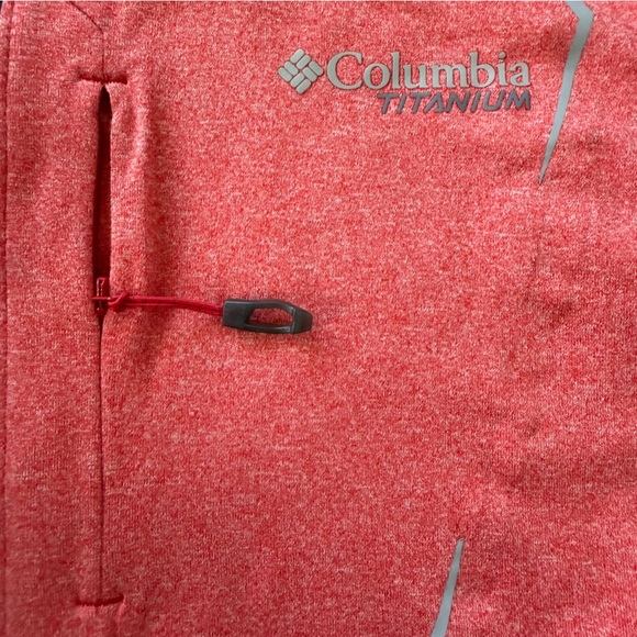 Columbia Diamond Peak 1/2 Zip Long Sleeve Sweater for Men in Red Heather Size S - Picture 6 of 15